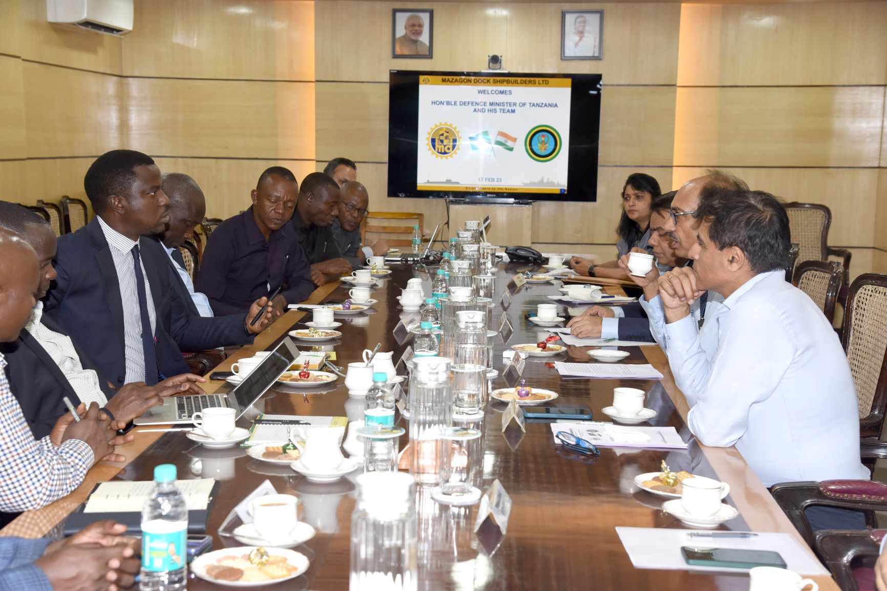Visit of Mr. Innocent Lugha Bashungwa, Hon'ble Defence Minister Of Tanzania - 17.02.2023123